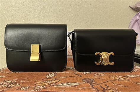 celine box vs triomphe